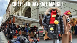 Why you should visit Chieti Friday SALE market?