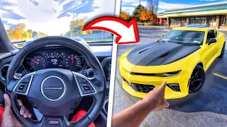 DAYTIME POV DRIVE IN MY CAMARO SS! 🐝