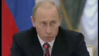 В.Путин.Вступительное слово на заседании.31.05.06