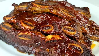 Oven baked beef short ribs | recipe