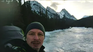 Solo Snowshoe Camping in the Canadian Backcountry