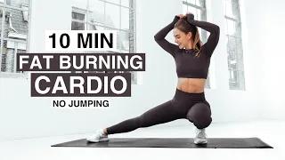 BEST 10 MIN Beginner Workout for Fat Burn (NO JUMPING SILENT CARDIO)