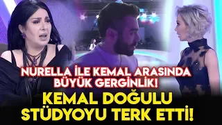 Nur Yerlitaş'ın Aklını Alan Büyük Kavga! KEMAL DOĞULU STÜDYOYU TERK ETTİ!