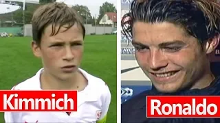 10 Interviews mit Fußball Stars, BEVOR sie berühmt waren