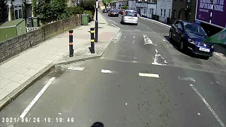 First crash on e scooter