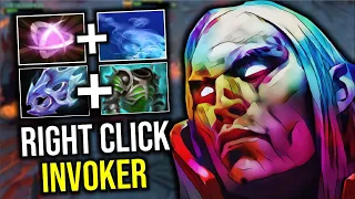 MAGIC IS NOT ENOUGH INVOKER RIGHT CLICK BUILD MOONSHARD + ASSAULT CUIRAS BY ABED | DOTA 2