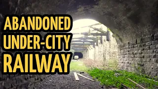 Spooky “ Haunted “ Abandoned Tunnel Under a City: Miley Tunnel & Preston to Longridge Railway