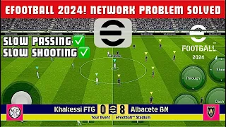 How to Solve Network problem In eFootball™2024 Mobile||eFootball 2024 Update