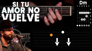 Si Tu Amor No Vuelve - Carin Leon GUITARRA Tutorial | CHORDS