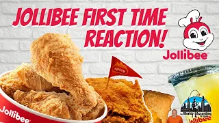 FIRST TIME Trying Jollibee! My First Ever Visit to the AMAZING Filipino Fast Food Chain!