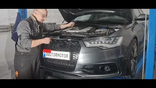 Audi A6 4G C7 3.0 TDI  Kühlergrill RS6 einbauen #doctormotor_performance #Audia64g