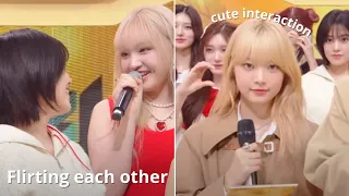 IVE cute & funny interaction with mc Eunchae and Chaemin