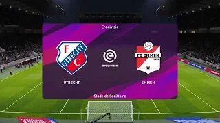 PES 2020 | Utrecht vs Emmen - Netherlands Eredivisie | 14 September 2019 | Full Gameplay HD