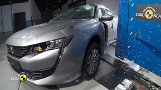 Euro NCAP Crash Test of Peugeot 508