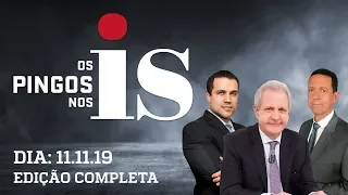 Os Pingos Nos Is - 11/11/19  - Bolsonaro e o PSL / Moro x Lula / Caos na Bolívia