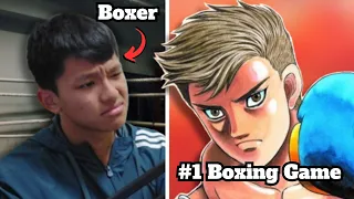 Real Boxer Reacts to Untitled Boxing Game
