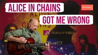 How to Play "Got Me Wrong" by Alice In Chains | Unplugged Acoustic Guitar Lesson