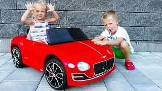 Unboxing And Assembling - 12V POWER WHEEL Ride On Red Bentley EXP12 with Thomas Toys