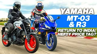 Don't Miss Out: MT-03 & R3's Exciting Return to India Revealed