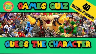 Guess the video game character quiz #1 | 40 Trivia picture questions & Answers. Are you good enough?