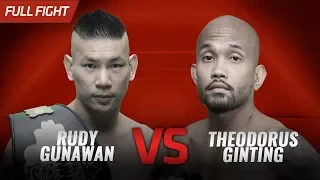 🔥[HD] Rudy 'Ahong' Gunawan vs Theodorus Ginting || One Pride FN #30