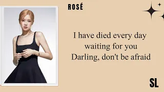 Rosé - A Thousand Years "Cover" Easy Lyrics