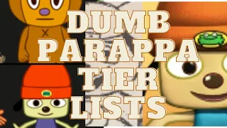 Doing Dumb PaRappa (and other stuff) Tierlists!