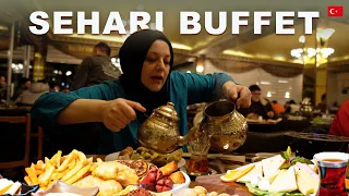 LIMITLESS TURKISH SEHARI 🇹🇷 | NAMAZ IN BIGGEST MOSQUE 🕌 | WHAT TURKİSH EAT IN SEHARI#istanbul