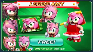 Sonic Forces Speed battle - Free Lego Amy Cards - All Amy Runners Battle - Android Gameplay 3D