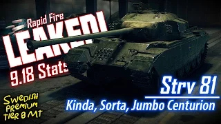 LEAKED! Strv 81 Stats || World of Tanks