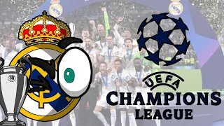 o caminho do real Madrid até o título da Champions league