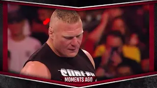 Brock Lesnar Attacks Reymasterio and his son Dominic at Raw ,30 September 2019,urdu  hindi