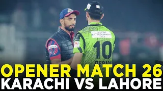 PSL 9 | Opener | Karachi Kings vs Lahore Qalandars | Match 26 | M2A1A