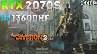 Tom Clancy's The Division 2 RTX 2070 Super and i5-13600KF | 1440p