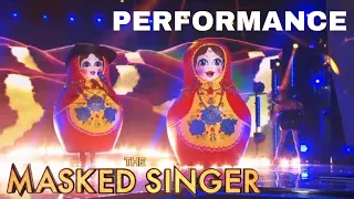 Russian Dolls sing “24K Magic” by Bruno Mars | The Masked Singer | Season 5