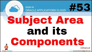 Oracle Fusion 53: What is Subject Area and its components in OTBI Report @OracleShooter