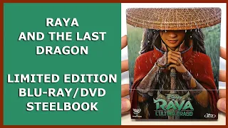 RAYA AND THE LAST DRAGON - LIMITED BLU-RAY/DVD STEELBOOK UNBOXING