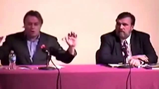 Douglas Wilson  vs  Christopher Hitchens FULL god debate..