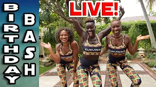 KUKUWA African Dance: Coach Cass Birthday Blast LIVE