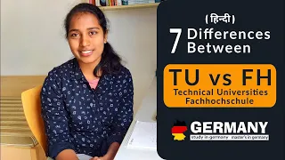 Differences between TU vs FH in Germany 🇩🇪 | Master's / Bachelor Universities in Germany