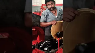 mahindra tractor hydraulic oil change 🚜