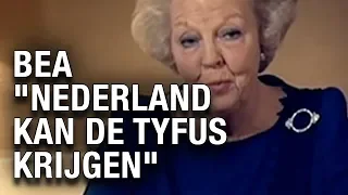 Koning Beatrix neemt afscheid