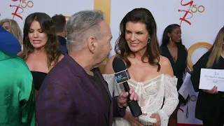 Kimberlin Brown Interview - Y&R 50th Anniversary Party