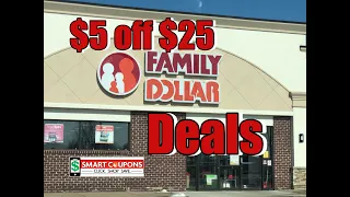 Family Dollar // In Store Deals and Couponing //2-21