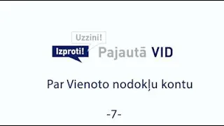 Vienotais nodokļu konts |7| Jautājumi un atbildes