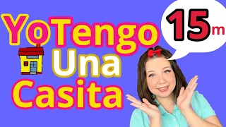 Bilingual Toddler Learning | Yo Tengo Una Casita | I have a little house| canción infantil
