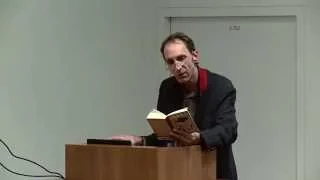 Will Self reading from his work "Umbrella" at #BritLitBerlin 2015