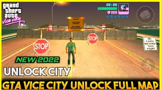 GTA VICE CITY UNLOCK FULL MAP ANDROID || UNLOCK CITY GTA VC SECRET LOCKED GTA VICE CITY IN MOBILE