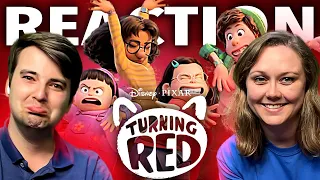 Turning Red Official Trailer Reaction!! | Disney-Pixar