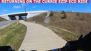 Returning Home on the Currie Ezip Eco Ride